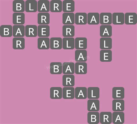 Wordscapes Level 6489, Soar 9 .